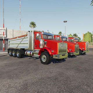 KENWORTH T800 DUMP TRUCK V1.0 - FS19 mod - FS19.net