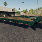 LOAD KING 50 TON OILFIELD TRAILER W/JEEP AND BOOSTER V1.0