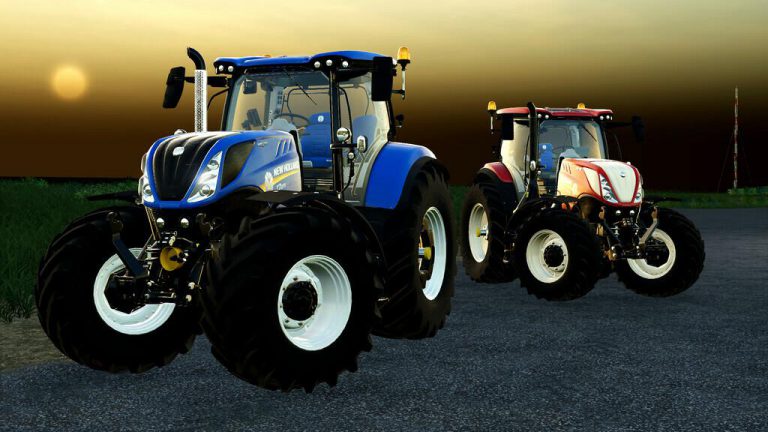 New Holland T7 Series V1.5 - Fs19 Mod - Fs19.net