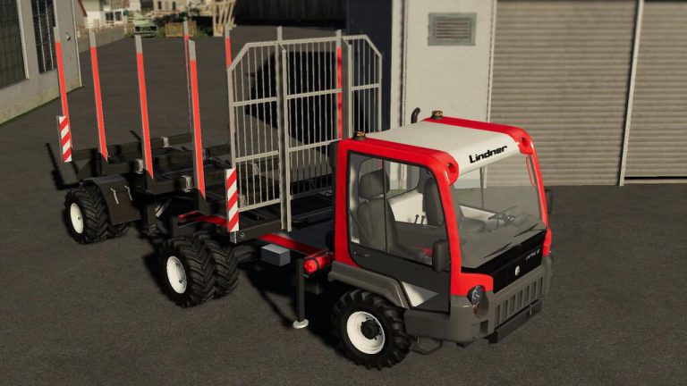 Timber Runner For Unitrac V10 Fs19 Mod 3971