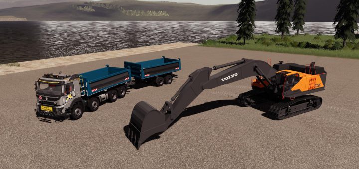 FS19 Forklifts and Excavators, LS19 Forklifts and Excavators mods