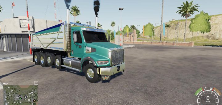 SCANIA COLAS TRUCK V1.0 - FS19 mod - FS19.net