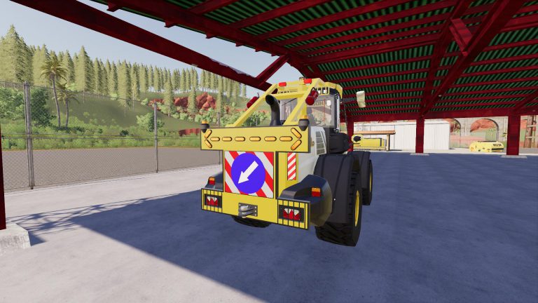 Wheel Loader Warning Sign V10 Fs19 Mod 5861