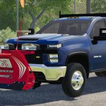 2020 CHEVY 3500HD SINGLE CAB FLATBED TRUCK V1.0