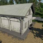 FARMHOUSE GARAGE WITH WORKING DOORS AND LIGHT V1.0