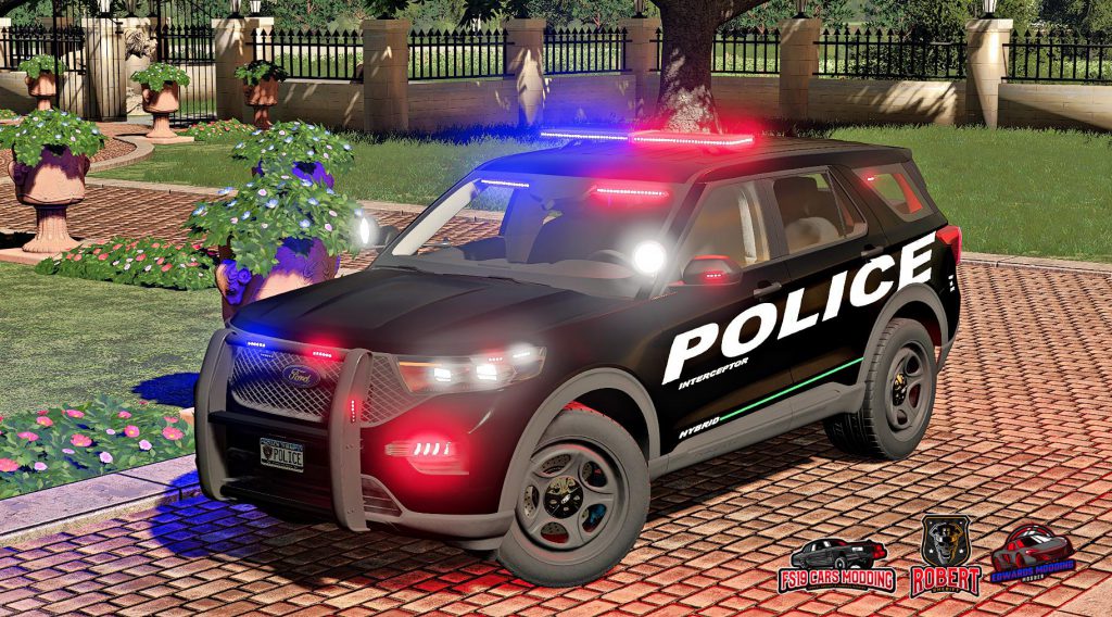 FORD EXPLORER 2020 POLICE INTERCEPTOR V1.0 - FS19 mod - FS19.net