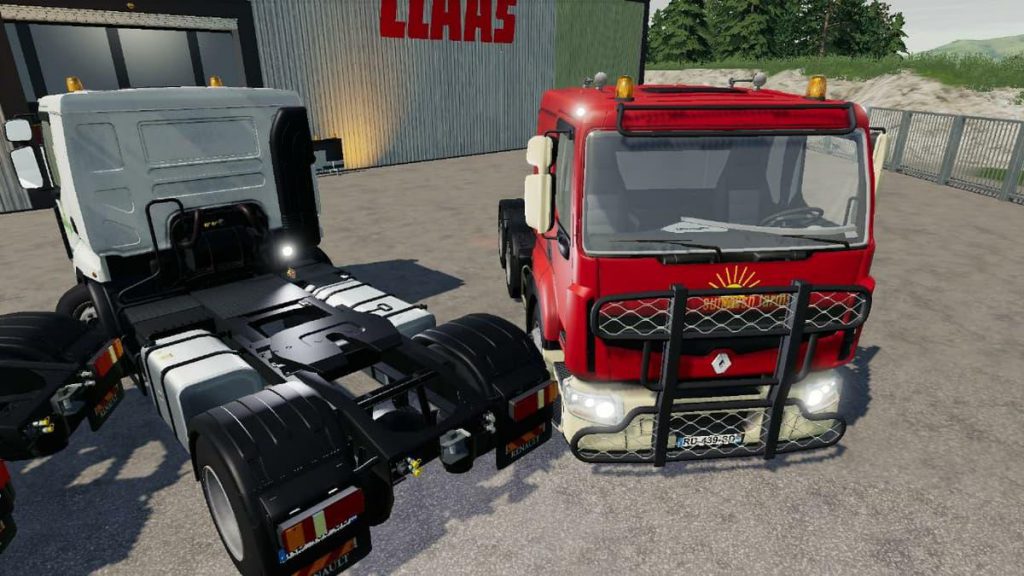 RENAULT PACK 4X2 ET 4X6 V2.0 - FS19 mod - FS19.net