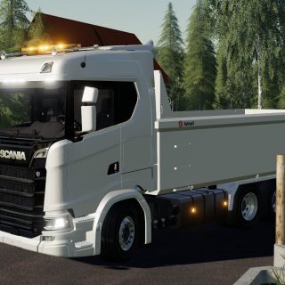 SCANIA S730 HKL TIPPER V1.0 - FS19 mod - FS19.net