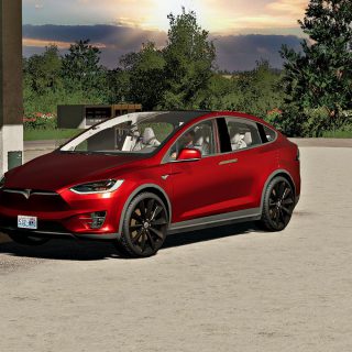 TESLA MODEL X DIESEL V1.0 - FS19 mod - FS19.net