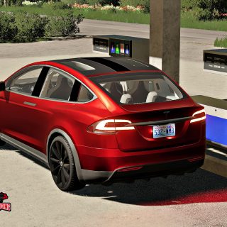 TESLA MODEL X DIESEL V1.0 - FS19 mod - FS19.net