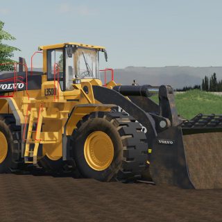 VOLVO L-350H MINING LOADER + NEW TOOLS V1.2 - FS19 mod - FS19.net