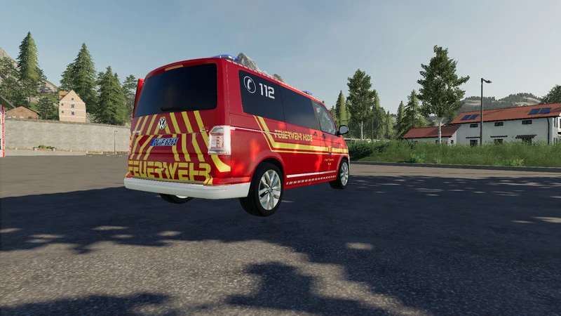 VW T6 fire brigade Hude v1.0