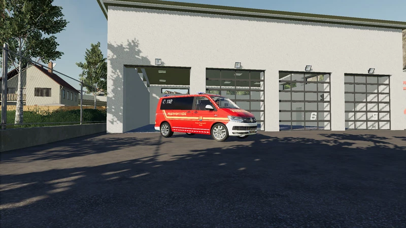 VW T6 fire brigade Hude v1.0