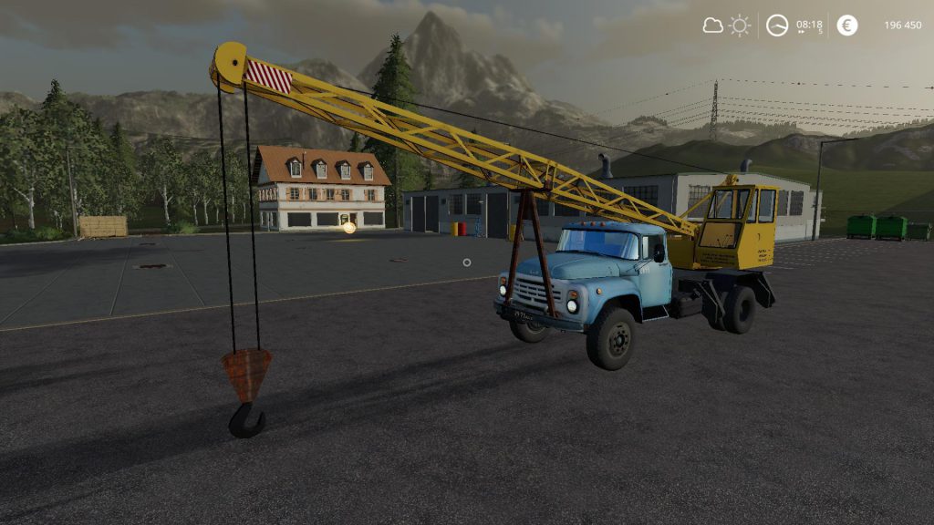 ZIL 130 CRANE V2.0 - FS19 mod - FS19.net