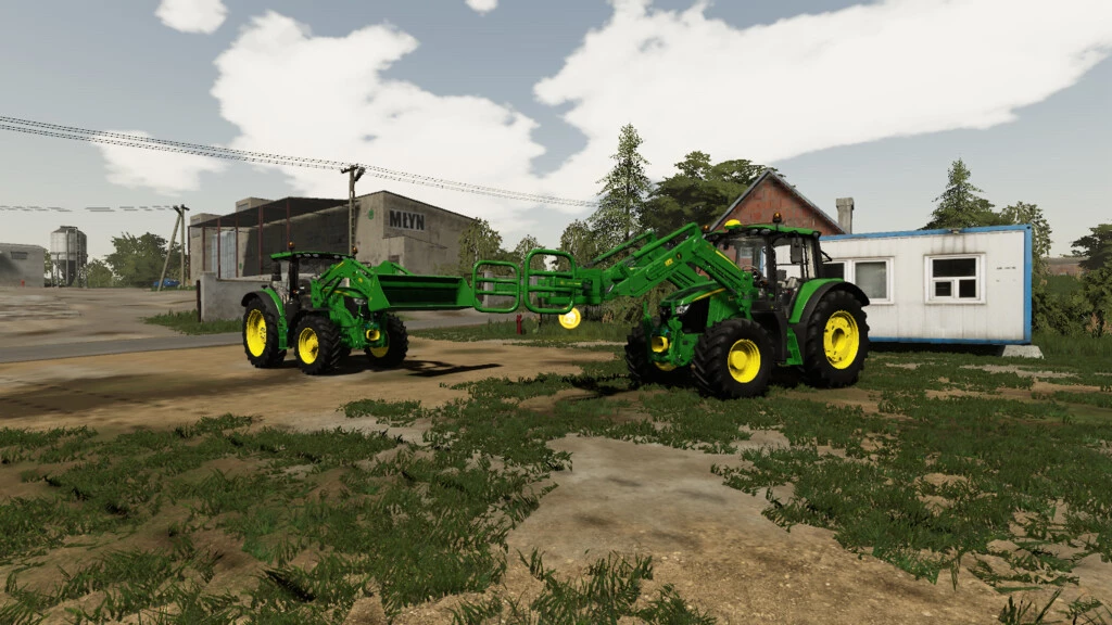 JOHN DEERE FRONT LOADERS WITH TOOLS V1.0