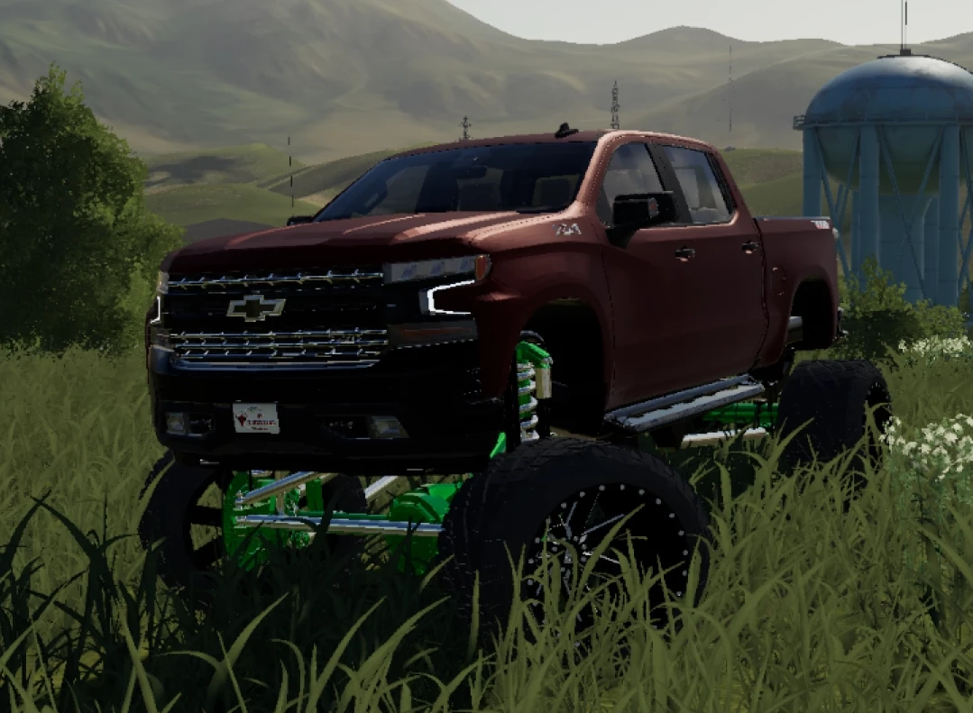 CHEVY TRAIL BOSS CRAZY LIFTED V1.0