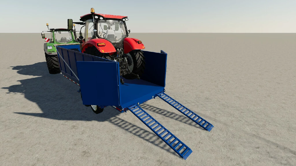 SMALL FLATBED TRAILER WITH TIPPER/LOGGING OPTIONS V1.0