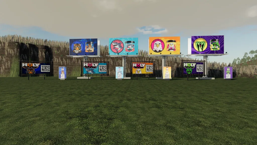 BILLBOARDS WITH HOURLY YIELD V1.0