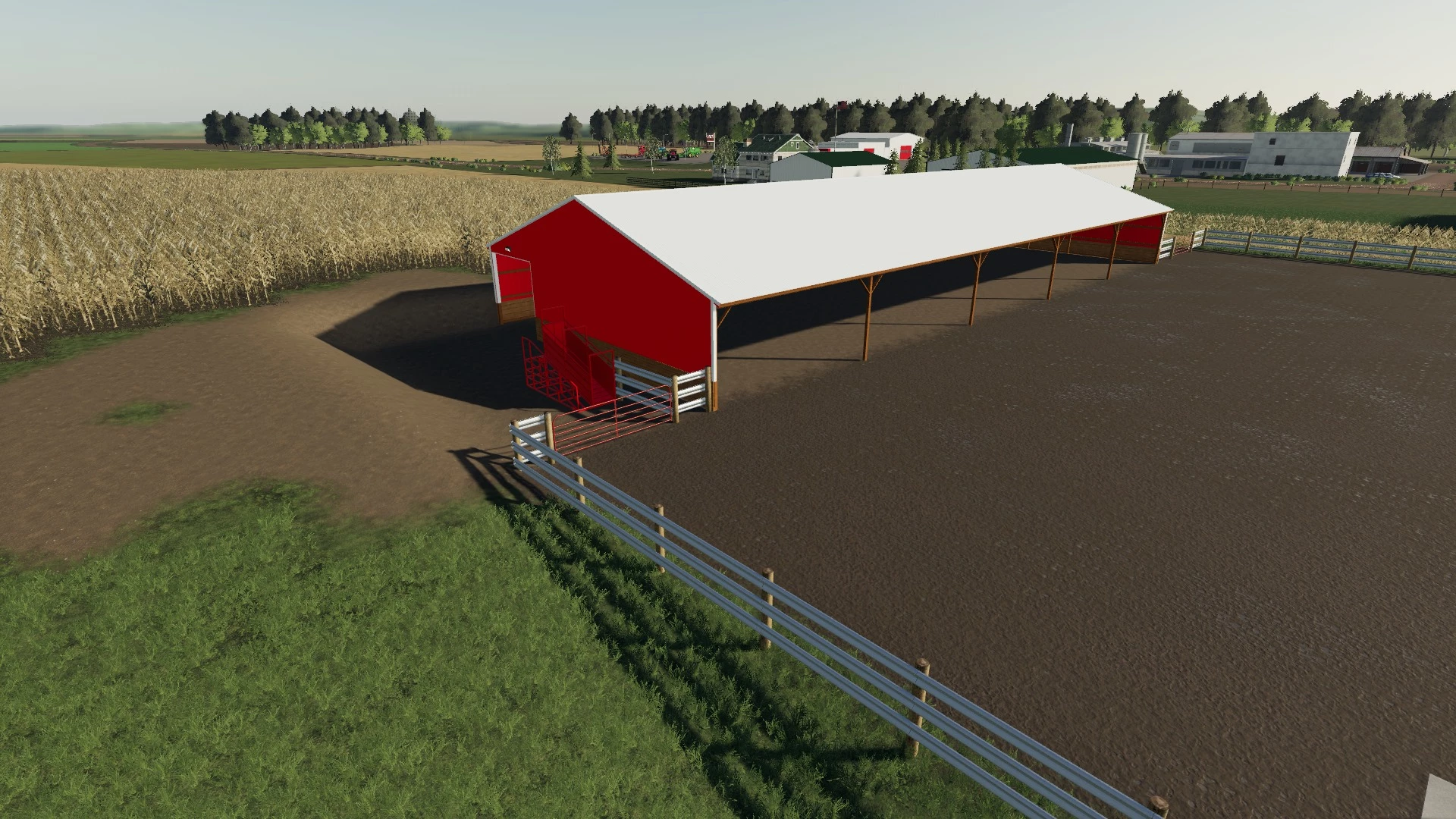 Cattle Shed V10 Fs19 Mod 2810