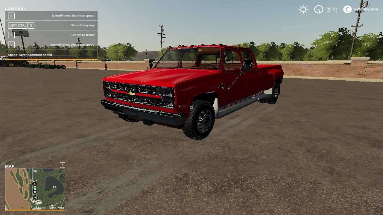 1986 Chevy Silverado Crew Cab Dually V1.0 - Fs19 Mod - Fs19.net