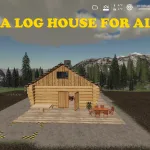 BUILDING LOG HOUSE ALL MAPS V1.0