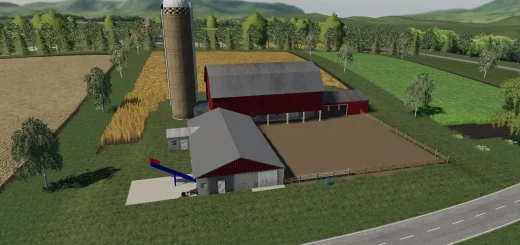 DAIRY BARN PLACEABLE V1.0