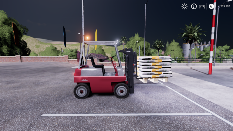 Linde H25 D Forklift Fs19 Mod 8627