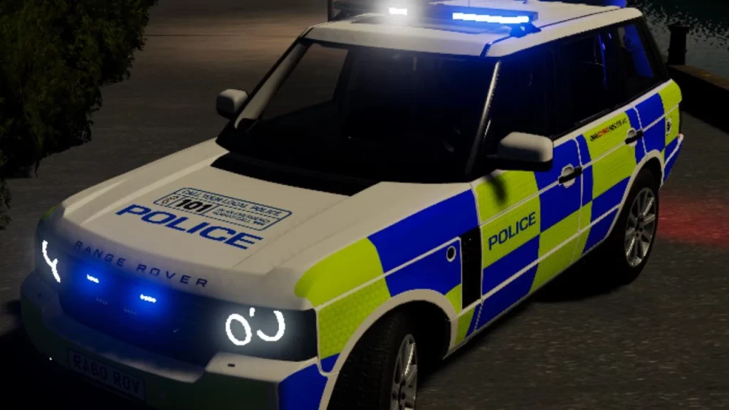 UK POLICE RANGE ROVER V1.0