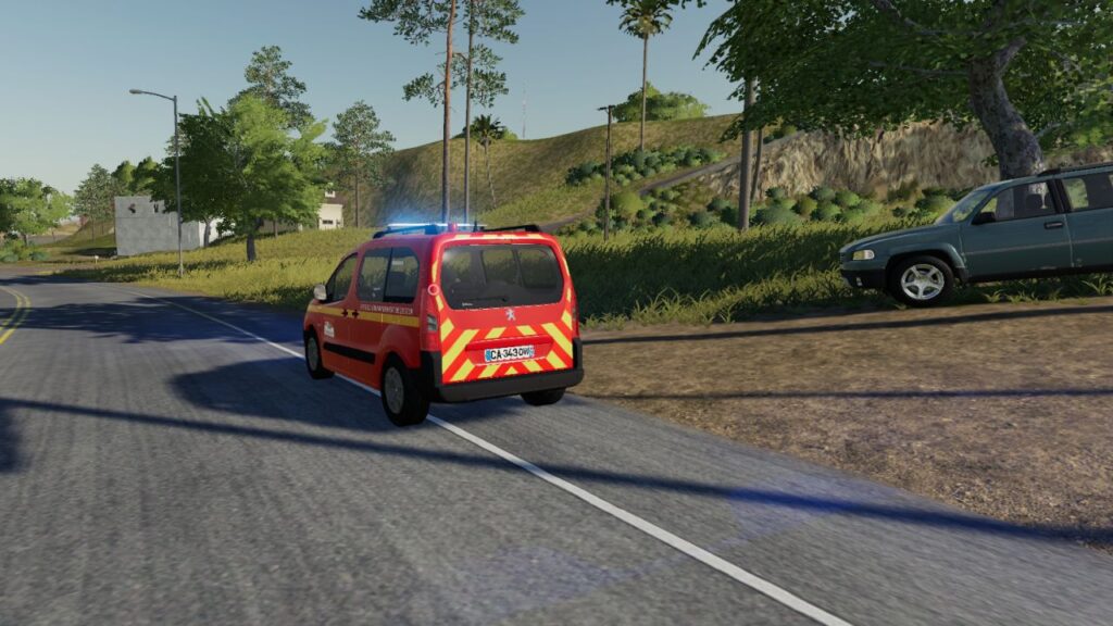Peugeot Partner II 2015 (SDIS 33 command post) V2.0