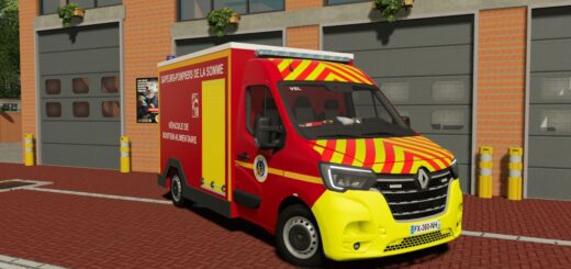 Renault Master IV (SDIS 80 Food Support Vehicle) V1.0