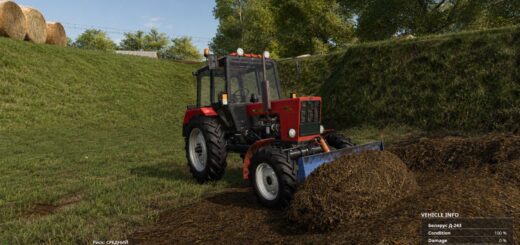 Bulldozer blade for MTZ-82.1 V1.1